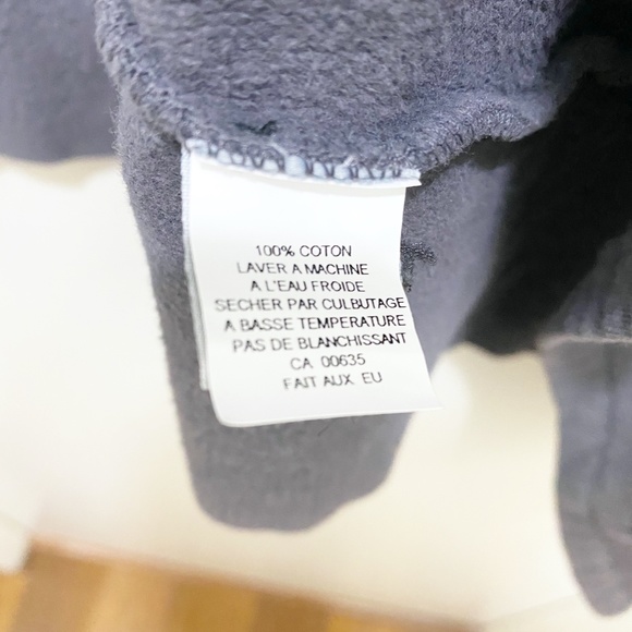 NWT Baftbird Unique Convertible 100% Cotton Shrug Grey Blue S/M - Picture 6 of 14